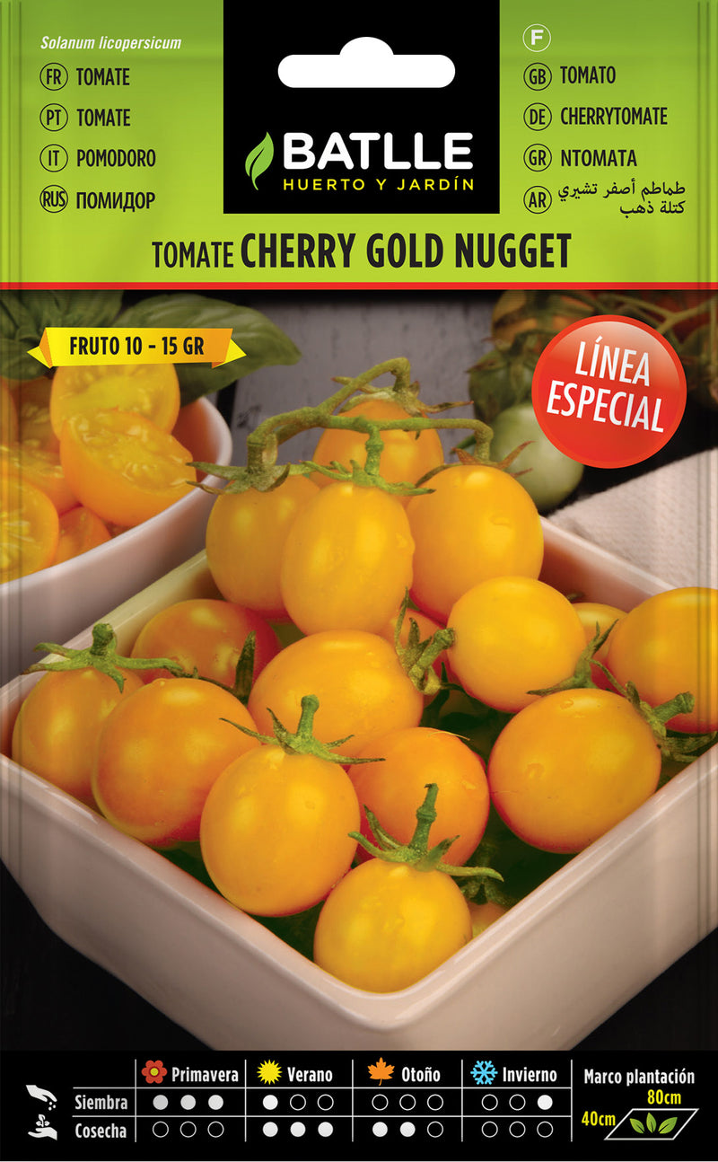 Sementes Tomate Cherry Amarelo