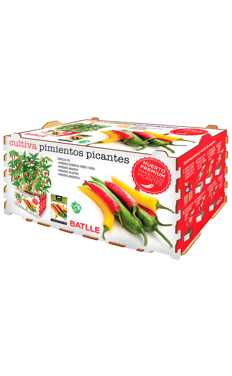 KIT Horta Premium Pimentas Picantes